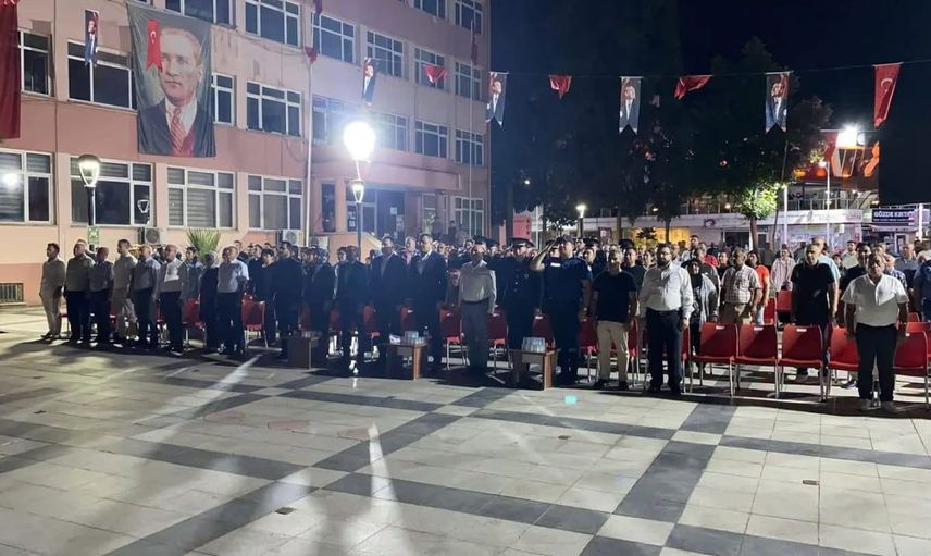 Sarıgöl'de 15 Temmuz anması gerçekleştirildi