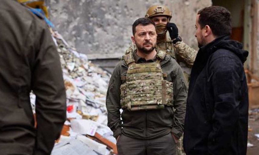 Savaşın başından beri ilk kez Kiev dışına çıktı: Zelenski'nin ilk işi Harkov'a gitmek oldu