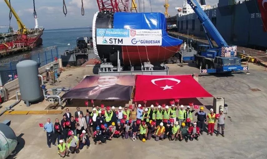 Sayılı Ülkede Bulunan Denizaltı Torpido Kovan Bölümü Türkiye'de Üretildi!