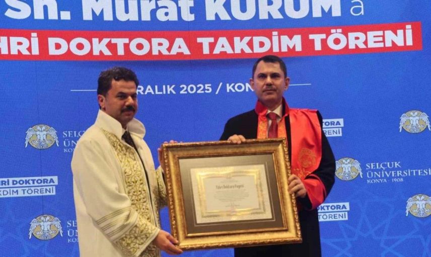 “Şehircilik Destanı” Vurgusuyla: Kurum’a Fahri Doktora