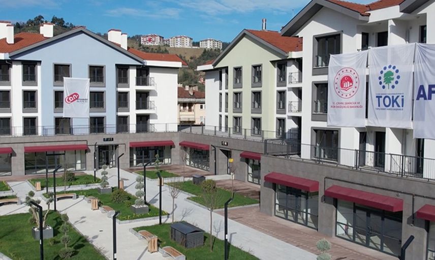 Sel felaketinin yaşandığı Bozkurt’ta TOKİ konut teslimleri başlıyor