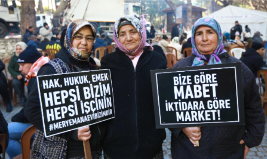 Selçuk'ta Meryem Ana direnişi devam ediyor