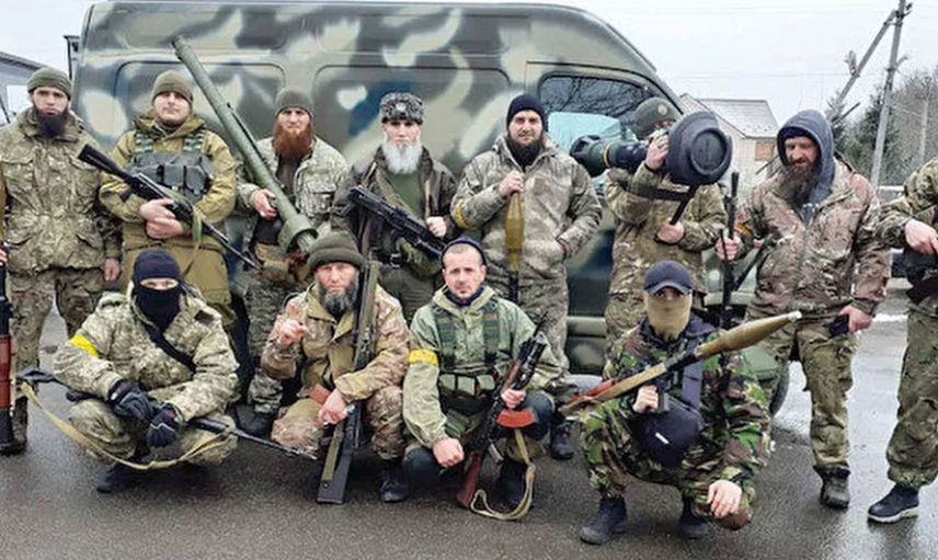 Şeyh Mansur Taburu, Ukrayna saflarına katıldı: Amacımız Putin ve Rusya'dan intikam almak