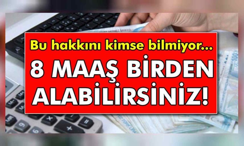 SGK resmen duyurdu! İşten çıkarılan işçiye 8 maaş birden tazminat hakkı
