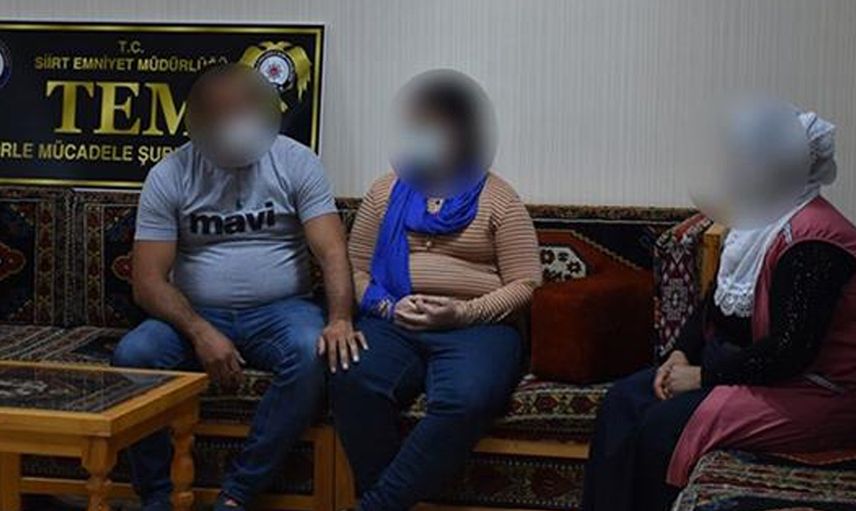 Siirt'te İkna Yolu İle Bir Kadın PKK'lı Teslim Oldu