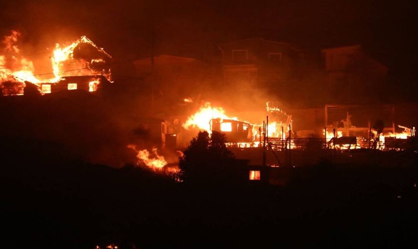 Şili orman yangınlarına teslim oldu: Ölü sayısı 51’e yükseldi