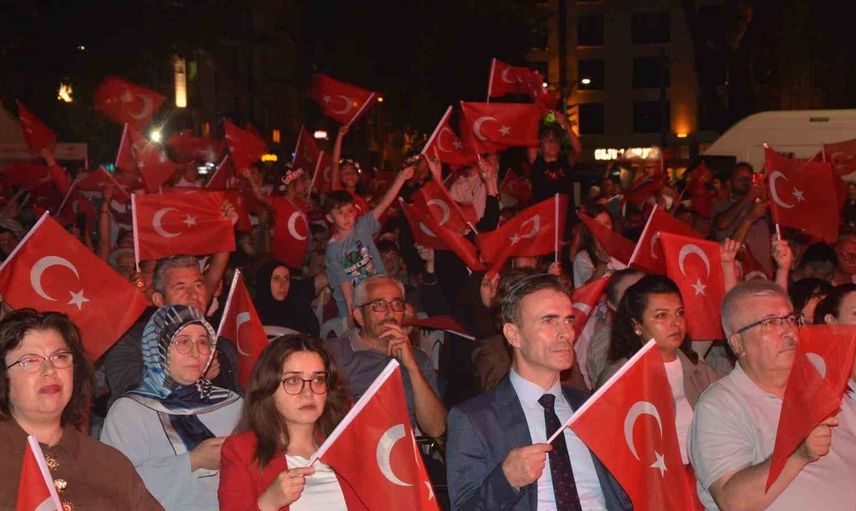 Sinop’ta 15 Temmuz demokrasi ve milli birlik günü kutlandı