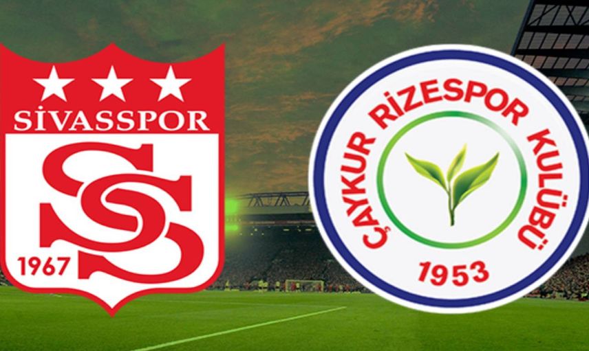 Sivasspor-Çaykur Rizespor maçı canlı izle: Sivasspor Çaykur Rizespor maçı ne zaman, saat kaçta ve hangi kanalda? (Muhtemel ilk 11’ler)