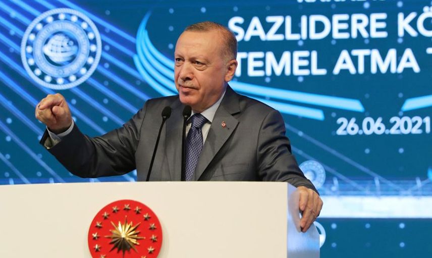 Son Dakika: Cumhurbaşkanı Erdoğan Kanal İstanbul'un İlk Temel Atma Açılışında Konuştu!
