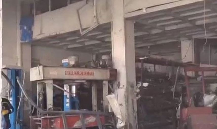 Son dakika: Diyarbakır'da sanayi sitesinde büyük patlama!