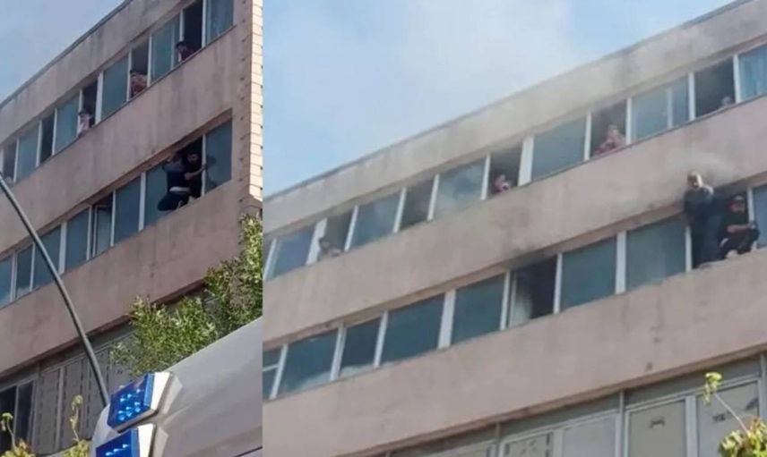 Son dakika: Kağıthane’de can pazarı: 20 kişi mahsur kaldı