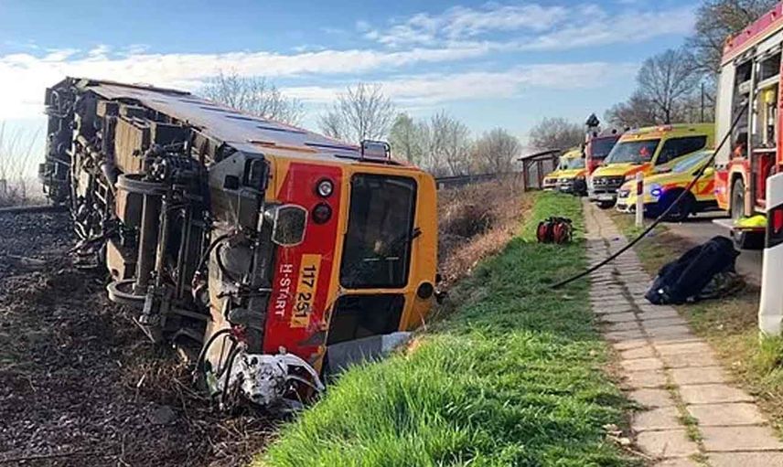 Son dakika: Macaristan'da korkutan tren kazası! Ölü ve yaralılar var
