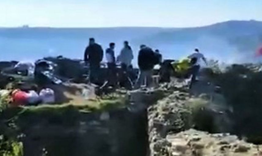 Son Dakika, Tarihi Yoros Kalesi'ne Büyük Saygısızlık!