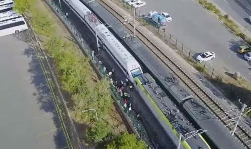 Son Dakika: Tuzla'da Facianın Eşiğinden Dönüldü! İki Tren Kafa Kafaya Geldi