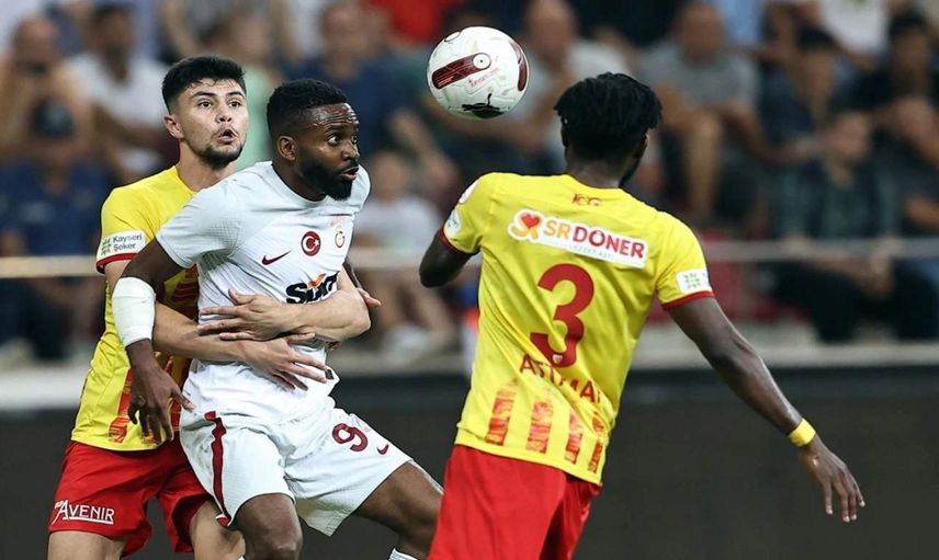 Son şampiyon tatsız başladı: Galatasaray Kayserispor ile 0-0 berabere kaldı