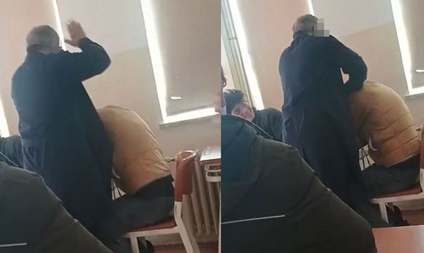 Sosyal hizmetler görevlisinden oğlunun öğretmeni tarafından şiddete uğradığını öğrendi!