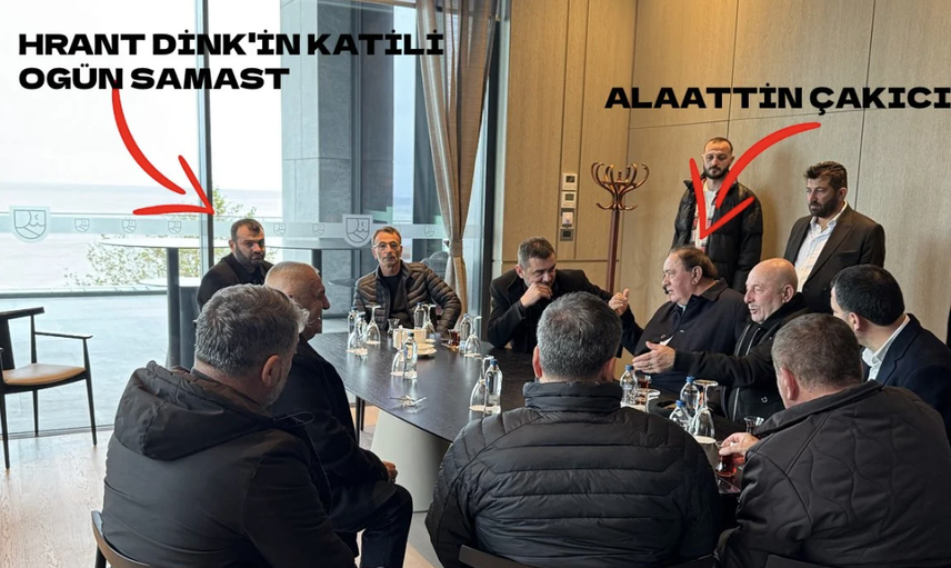 Suç örgütü lideri Alaattin Çakıcı, Hrant Dink'in katili Ogün Samast'la görüştü!