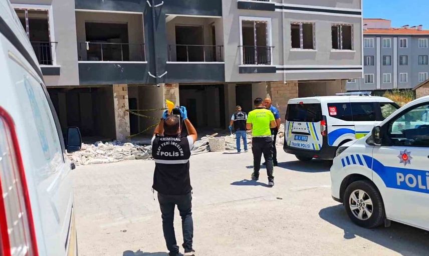 Sultanhanı'nda inşaatta merdivenlerden düşen işçi hayatını kaybetti