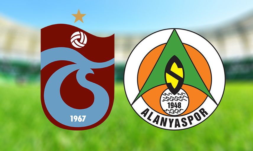 Süper Lig Alanyaspor - Trabzonspor Karşılaşması
