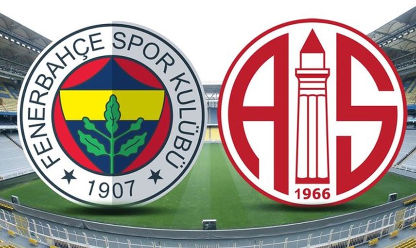 Süper Lig Antalyaspor-Fenerbahçe Karşılaşması