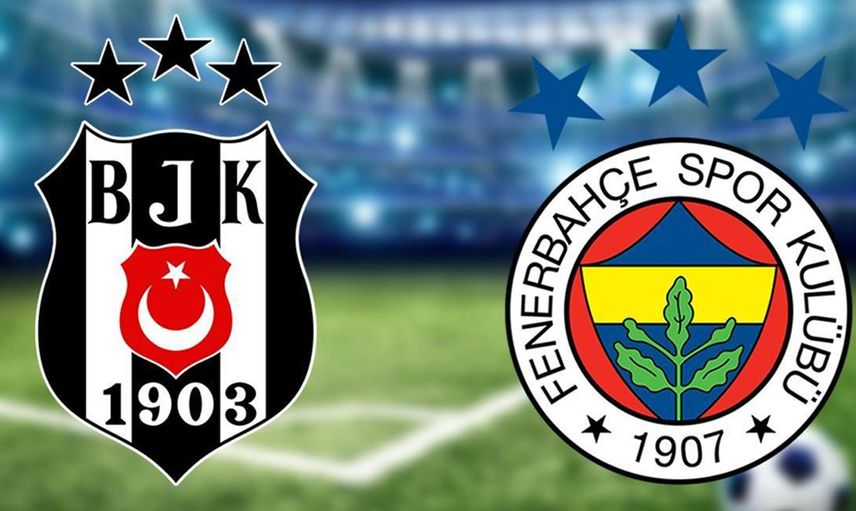 Süper Lig Beşiktaş - Fenerbahçe derbi karşılaşması