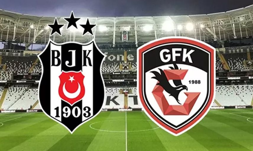 Süper Lig Beşiktaş-Gaziantep Karşılaşması