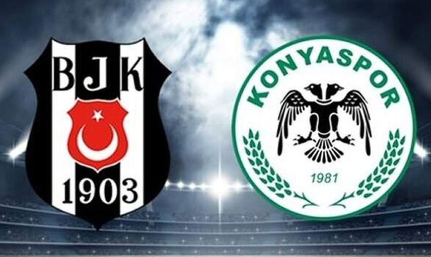 Süper Lig Beşiktaş - Konyaspor karşılaşması