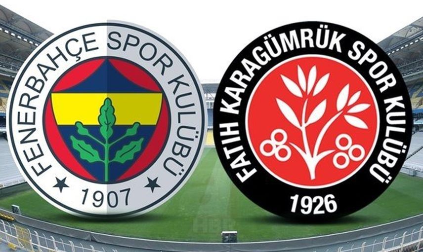 Süper Lig Fenerbahçe - Fatih Karagümrük karşılaşması