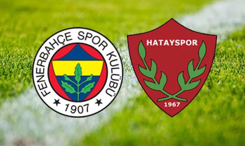 Süper Lig Fenerbahçe - Hatayspor Karşılaşması