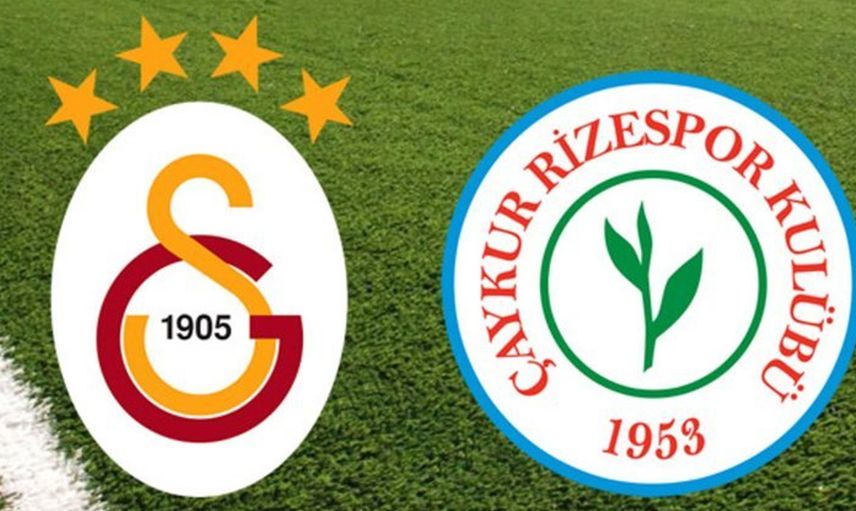 Süper Lig Galatasaray - Çaykur Rizespor Karşılaşması