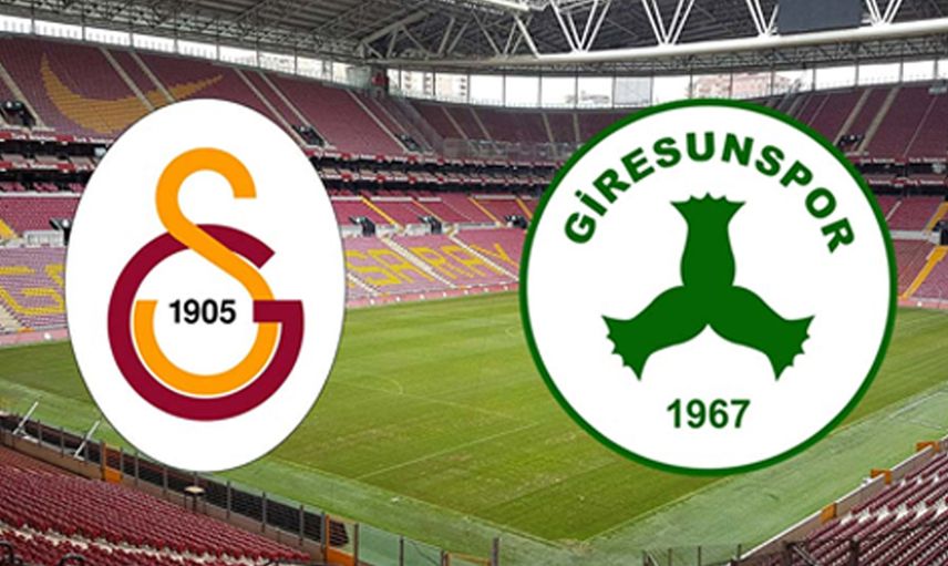 Süper Lig Galatasaray-Giresunspor Karşılaşması