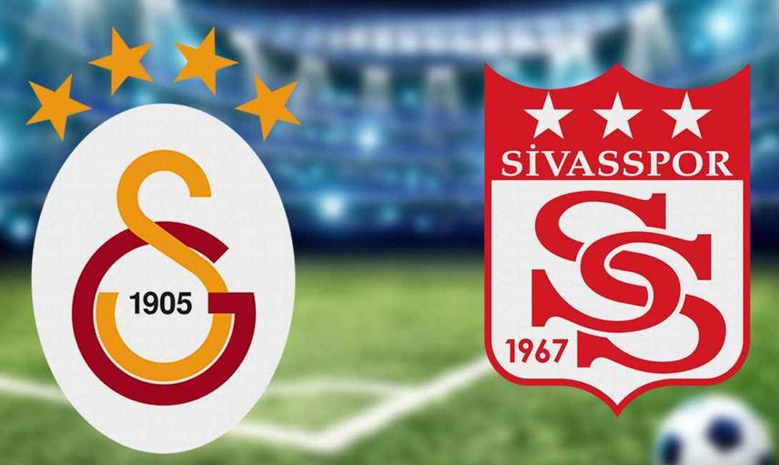 Süper Lig Galatasaray - Sivasspor karşılaşması