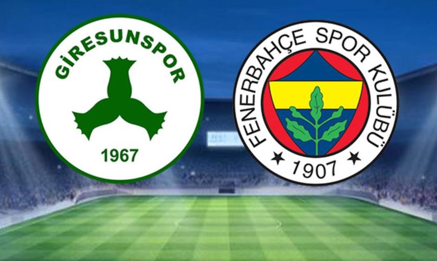 Süper Lig Giresunspor - Fenerbahçe Karşılaşması