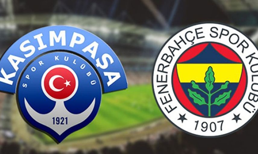 Süper Lig Kasımpaşa - Fenerbahçe Karşılaşması