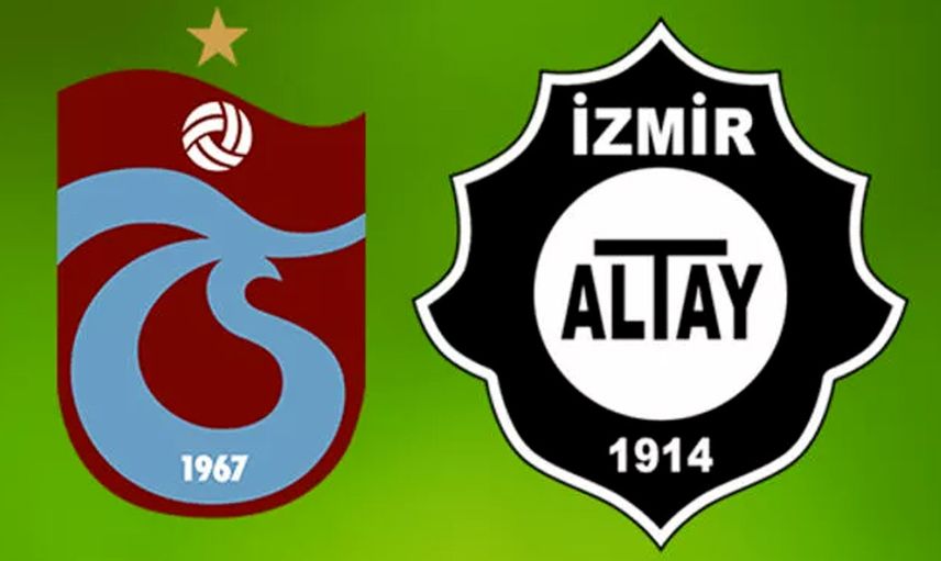 Süper Lig Trabzonspor - Altay karşılaşması
