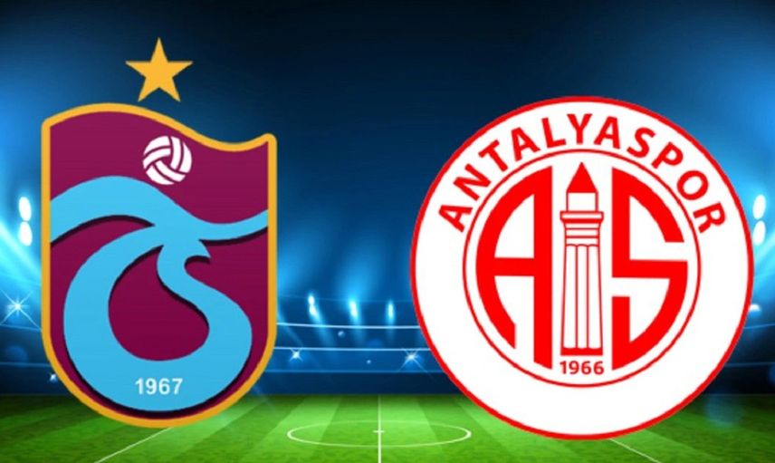 Süper Lig Trabzonspor - Antalyaspor karşılaşması