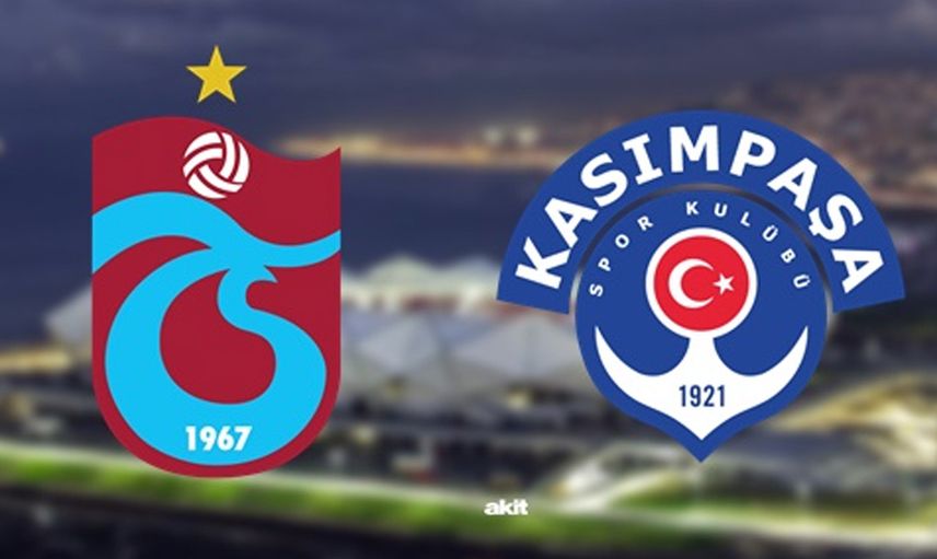 Süper Lig Trabzonspor - Kasımpaşa Karşılaşması