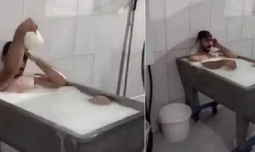 Süt Banyosu Yapan Çalışanlar Serbest Bırakıldı