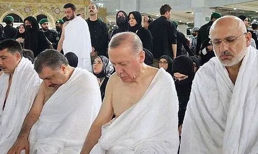 Suudi Arabistan'a giden Cumhurbaşkanı Erdoğan Umre ziyareti gerçekleştirdi!