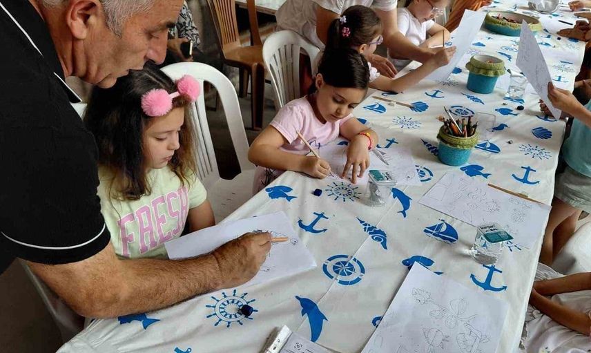 Tarihi Kurşunlu Han’da sanatın izinde yeni yetenekler yetişiyor