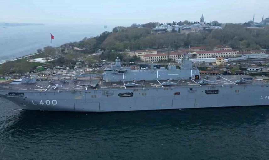Tarihte bir ilk: TCG Anadolu NATO tatbikatına katılıyor