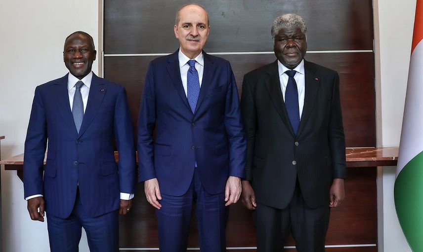 TBMM Başkanı Kurtulmuş, Fildişi Sahili dönüşü notlarını gazetecilerle paylaştı!