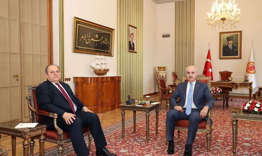 TBMM Başkanı Kurtulmuş'tan Yargıtay Başkanı Kerkez'e Ziyaret
