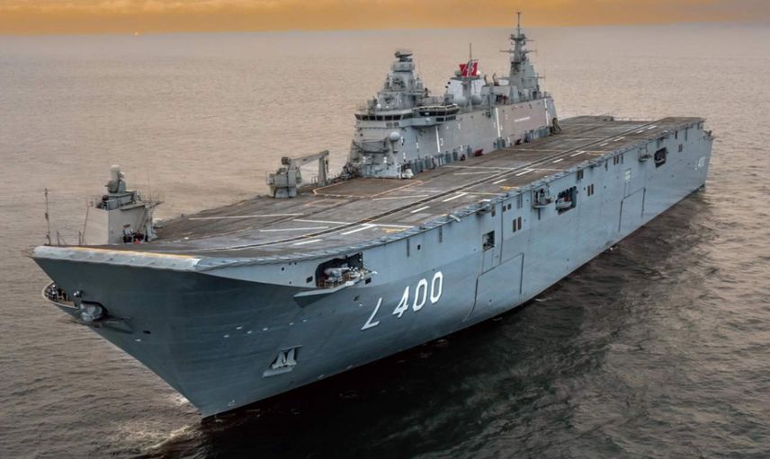 TCG Anadolu harekete geçti: İlk görevi için yola çıktı