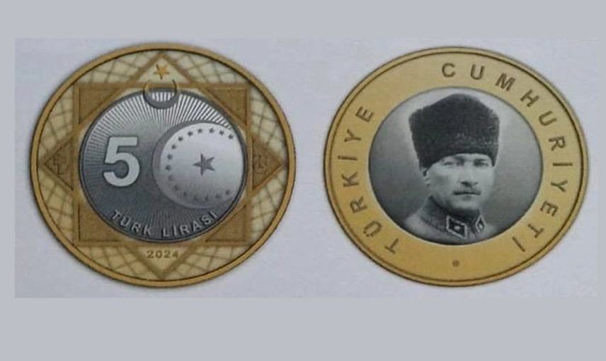 Tedavüle girdiği açıklanmıştı: 850 milyon adet 5 TL madeni para üretilecek