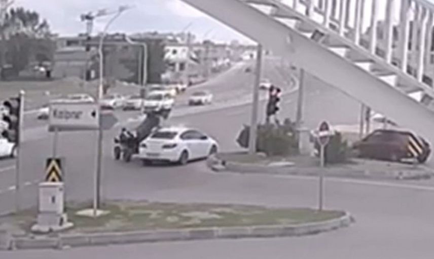 Tekirdağ’da Akıllara Durgunluk Veren Olay! Şahlanan At Kazadan Kıl Payı Kurtuldu