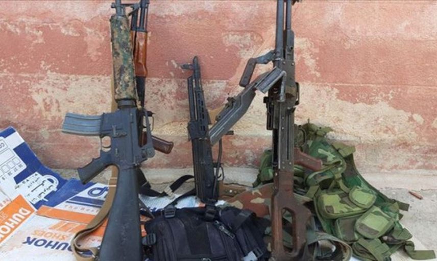 Tel Abyad'da Teröristler Silahlarını Bırakarak Kaçtı!