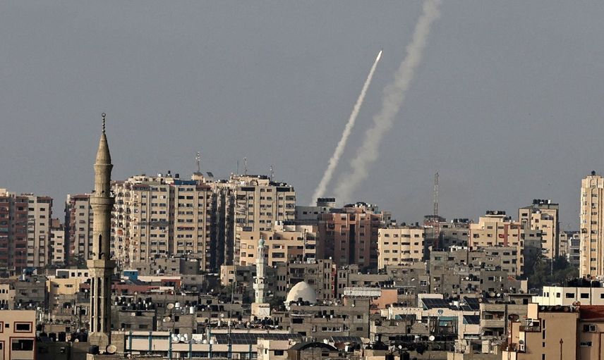 Tel Aviv’de patlama sesleri duyuldu: Hamas, kente iki roketle saldırdı