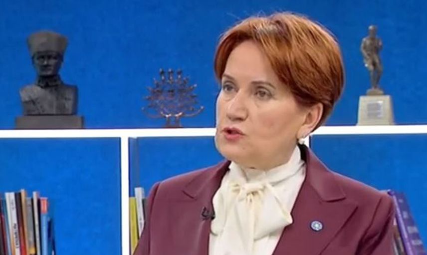 Televizyon kanalında Meral Akşener'i zorlayan soru: Aklıma Tayyip Erdoğan geliyor!
