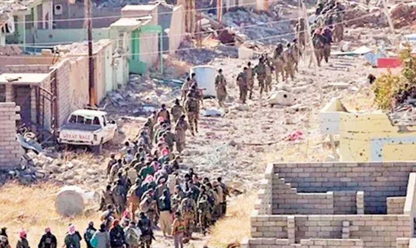 Terör örgütü PKK, Irak ordusu tarafından ateş altına alındı: Sincar'da diz çöktü